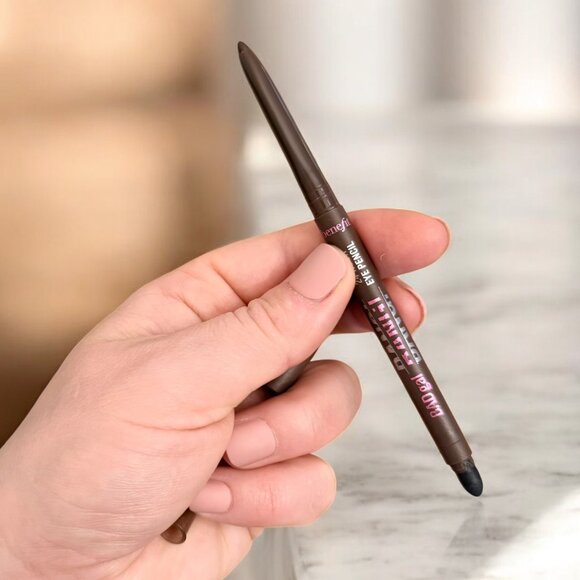 Benefit Cosmetics NEW BADgal BANG! 24-Hour Waterproof Eyeliner Pencil Deep Brown - Picture 1 of 5